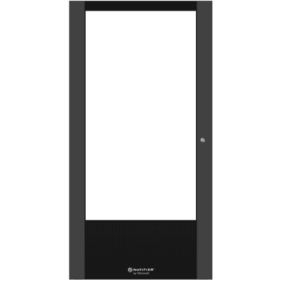 Puerta para Gabinete de 4 Niveles / para Panel N16X / Serie INSPIRE de NOTIFIER / Color Negro