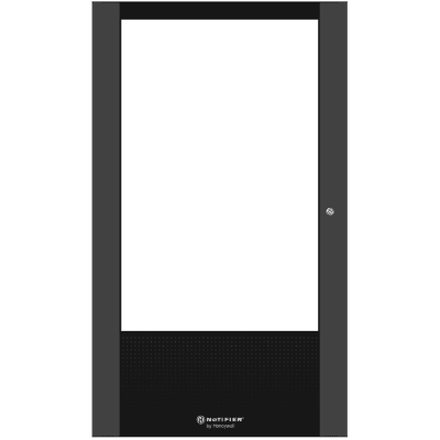 Puerta para Gabinete de 3 Niveles / para Panel N16X / Serie INSPIRE de NOTIFIER / Color Negro