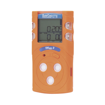 Monitor Personal Multi Gas | Con Sensor Pellistor Detecta 4 Gases (O2/H2S/CO/LEL) 