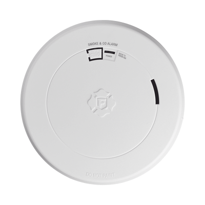 [1046802] Detector Combo de Humo/CO, Autónomo, Batería Sellada de Litio de 10 años, No Requiere Panel, Diseño Ultra Delgado, No Requiere Cableado