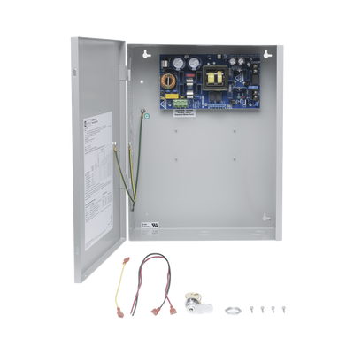 24 Vcc @ 10 A / Fuente de alimentación / 1 salida / capacidad de respaldo / requiere baterías.