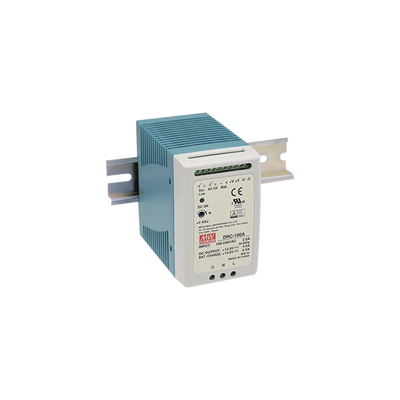 [DRC-100-A] Fuente de poder Riel Din 12V, 100W con Cargador de Batería