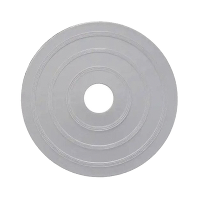 [AP-P] Placa Adaptadora Decorativa / Fabricada en Plástico Blanco / para Montar Sensores de Calor Serie 302 en una caja eléctrica de 4” x 4”