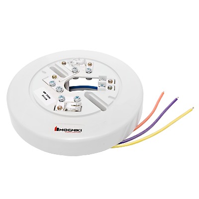 [HSC-4R] Base Para Detector Convencional Con Relevador, 6 ", 4 Hilos, 24 Vcd (0300-02030)