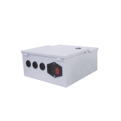 Fuente de Poder / Entrada: 100-240 Vca / Salida: 24 Vca / 20 Amperes / 16 canales