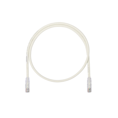 [UTP6AX7] Cable de Parcheo UTP, Cat6A, 24 AWG, CM, Color Blanco, 2.13 Metros (7 Pies)