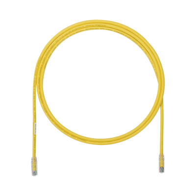 [UTP6AX5YL] Cable de Parcheo UTP, Cat6A, 24 AWG, CM, Color Amarillo, 1.52 Metros (5 Pies)