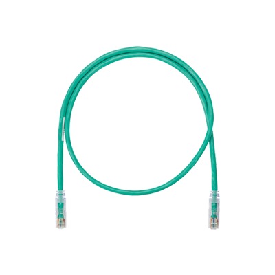 Cable de Parcheo UTP Categoría 6, con Plug Modular en Cada Extremo - 1 Metro (3.28 Pies) - Verde