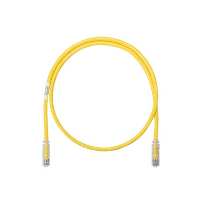 Cable de Parcheo UTP Categoría 6, con Plug Modular en Cada Extremo - 3 Metros (9.84 Pies) - Amarillo