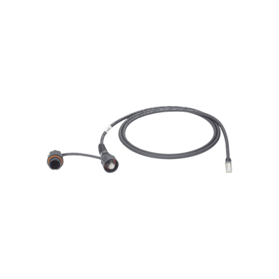 [ISTP6X3MBLR] Patch Cord Cat6A IndustrialNet, Blindado S/FTP, Con Plug Industrial y Tapa en Un Extremo, 3 Metros (9.84 Pies)
