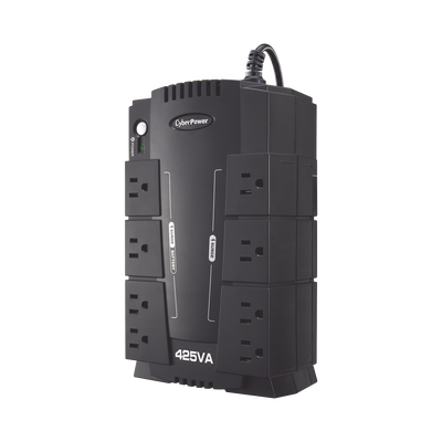 [CP425SLG] UPS de 425 VA/255 W, Topología Standby, Entrada 120 Vca NEMA 5-15P, Tipo Gabinete Compacto, Con 8 Tomas NEMA 5-15R