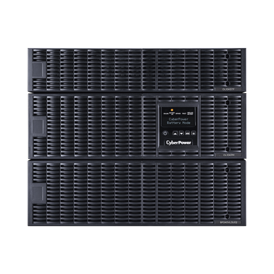 [OL10KRTF] UPS de 10000 VA/10000 W, Online Doble Conversión, 200 - 240 Vac de Entrada, 120 - 240 Vac de Salida, Entrada Hardwired, Onda Senoidal Pura, Torre o Rack de 8 UR, Con 6 Tomas NEMA 5-20R, 3 NEMA L6-30R y Terminal Hardwire