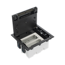 Caja Para Instalación en Piso Falso para Voz, Datos o Contactos Eléctricos / Capacidad para 2 Módulos / Espacio Embellecedor en la Tapa / Profundidad Ajustable de 90 a 120 mm (3.54 a 4.72 pulgadas) / Los Módulos se Adquieren Aparte / (SF210/14CY)