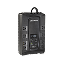 UPS de 825 VA/450 W, Topología Línea Interactiva, Entrada 120 Vca NEMA 5-15P, Tipo Gabinete Compacto, Con 8 Tomas NEMA 5-15R