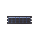 Placa Acopladora para Distribuidor de Fibra Óptica LP-ODF-8024, Incluye 12 Acopladores SC Simplex para Fibra Monomodo (12 Fibras)