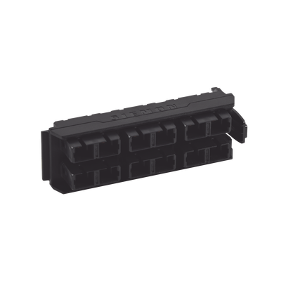 Placa Acopladora LightVerse, 6 Conectores Dúplex SC, Acepta hasta 12 Hilos de Fibra Monomodo o Multimodo (No Shuttered)