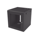 Gabinete de Pared 12U de 635 mm de Profundidad, Rack de 19 in en Acero Reforzado: Compacto y Resistente para Soluciones Profesionales