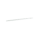 Canaleta LD3 de PVC rígido, con cinta adhesiva para instalación sin herramientas, 19.6 x 12 x 1828.8 mm, Color Blanco