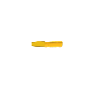 Canaleta FiberRunner™ 12X4, de PVC Rígido, Color Amarillo, 3 m. de Largo