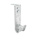 Soporte (Gancho) tipo J-Hook, hasta 7 cables Cat6, ideal para soportar cableado en los espacios de manipulación al aire, Para instalación en interior