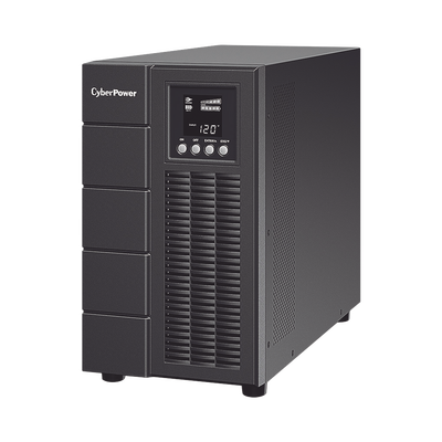[OLS3000] UPS de 3000 VA/2700 W, Online Doble Conversión, Entrada 120 Vca NEMA L5-30P, Onda Senoidal Pura, Tipo Torre, Con 6 Tomas NEMA 5-20R y 1 Block Hardwired