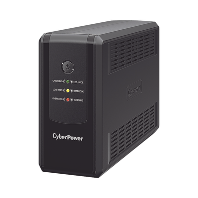 [UT-550G] UPS de 550 VA/275 W, Topología Línea Interactiva, Entrada 120 Vca NEMA 5-15P, y 8 Salidas NEMA 5-15R, Con Regulador de Voltaje (AVR)