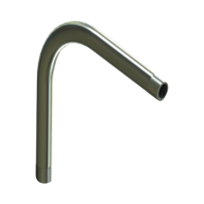 [CATU-3725] Codo de 90° de 1 1/4" (32mm) pared gruesa con rosca galvanizado etiqueta amarilla