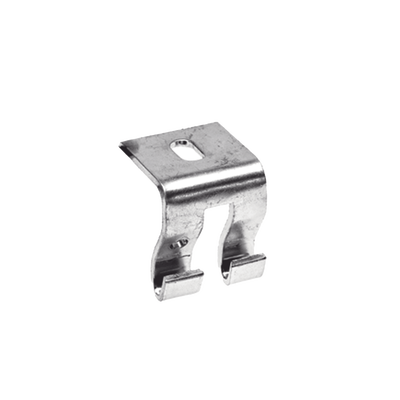 Grapa de Suspensión Con Acabado Electrozincado Para Fijar a Techo Charolas con Anchos de 50 a 300 mm.