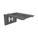 Ménsula Para MallaFils, para montaje en pared, para anchos de charola de 100 mm, con acabado electrozinc
