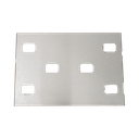 Cople para Uniones de Escalera de Aluminio / Plano / Peralte 3 1/4" / Incluye Tornilería