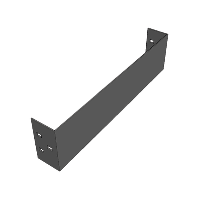 Placa de Cierre para Escalera de Aluminio / Peralte 3 1/4" / Ancho 12" / Incluye Tornillería (CHPCE314X12AK)