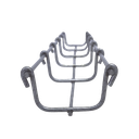 Charola Bimetálica Tipo Malla 33/50 mm, Ideal Para Utilizarse al Exterior o Zonas Húmedas, Hasta 26 Cables Cat6, Tramo de 3 Metros