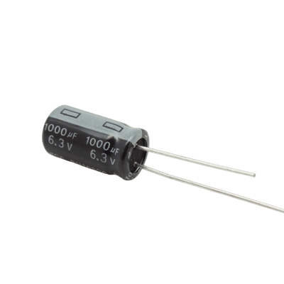 CAPAC.ELECTROL. 1000MF-6.3V