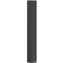 Altavoz Lineal Hikvision / 150W / 12 Unidades Neodimio / 90 dB Sensibilidad / 160° Horizontal / 25° Vertical / Aluminio / IP No / Exterior / Speakon + Phoenix