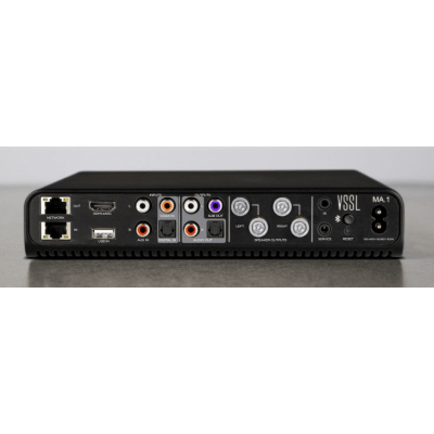 [MA1] Amplificador de Audio Streaming | 1 Zona 2 Canales | Clase D 125W @ 8Ω | Native Streaming™ | AirPlay 2 | Google Cast | Bluetooth 5.3 | HDMI eARC | Multiroom Audio | BLAST™ LED