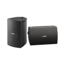 Altavoz de Montaje en Pared | 2 vias | Woofer 4" | Tweeter 1" | IPX3 | 8 ohms | 70/100V | Color Negro | Par
