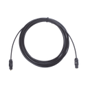 Cable Toslink de Fibra Óptica de 4.6m | Ideal para Mandar Audio Digital para Sistemas de Alta Calida | Compatible con Amplificadores VSSL 
