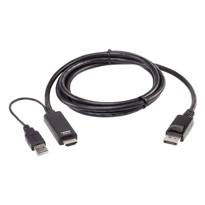 [2L7D02HDP] Cable HDMI a DisplayPort True 4K de 1,8 m
