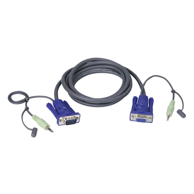 [2L2402A] Cable VGA con audio de 1,8 m