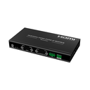  Receptor | Extensor de matriz HDMI sobre IP IG de 4K60 Hz con videowall