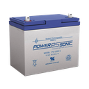 Batería 12V, 55AH, Para Respaldo, Tecnologías AGM/VRLA, 5 Años Vida Útil, Terminales U, Reconocida UL 