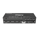 Switch HDMI 4x1 | 8K@60Hz 4:2:0 | 48 Gbps | ARC/eARC | Extracción de Audio | Gestión EDID | Control CEC 