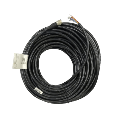 [MV-ACP-H12P-OPEN-ST-3M] Cable de Alimentación y E/S / Conector P10 12-Pines / Varias Longitudes 3-20 m (9.8-65.6 ft) / PVC / UL / RoHS 2.0