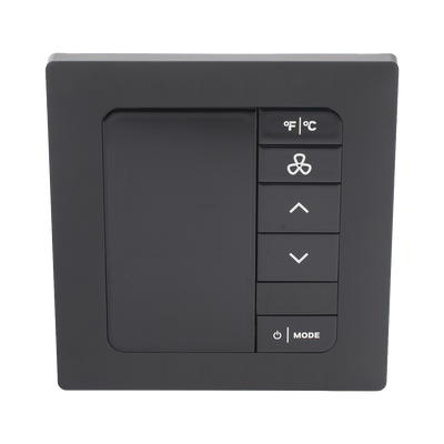 [201-528-100-BK] Termostato e7 EMS: 100-277 VCA: Ónix negro