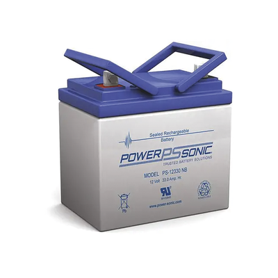 [PS-12330-NB3] Batería 12V, 33AH, Para Respaldo, Tecnologías AGM/VRLA, 5 Años Vida Útil, Terminales NB3, Reconocida UL