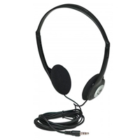 MANHATTAN 177481 Audífonos Estéreo Diseño ligero con banda ajustable para la cabeza / con cubierta acolchada para los oídos / con conector estéreo de 3.5 mm