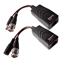 DAHUA PFM802 - Par de Transceptores Pasivos de Hasta 4 Megapíxeles para Video y Energía/ Distancia de Hasta 150 Metros/ Voltaje de Entrada de 12-15V DC/ Cableado por RJ-45/ Conectores BNC y de Energía