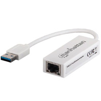 MANHATTAN 506731 - Adaptador Fast Ethernet USB de Alta Velocidad 2.0/ Velocidad Hasta 100 Mbps Fast Ethernet/ Hot Swap/ Full Dúplex con Detección Automática de la Velocidad/ Certificaciones: FCC Clase