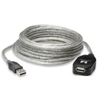 MANHATTAN 519779 - Cable Extensión Activa USB de Alta Velocidad 2.0 / Encadenable / A Macho / A Hembra / 5 m
