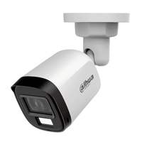 DAHUA DH-HAC-B1A51N-U-IL-A -Cámara Bullet de 5 MP Serie Cooper/ Lente 2.8 mm Apertura Hasta 106°/ Iluminación Dual Inteligente/ Iluminación Hasta 30Mts con IR +20Mts Luz Calida/ Micrófono Incorporado/